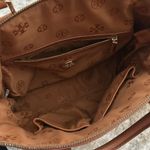 Tory Burch  brown purse with signature logo Photo 6