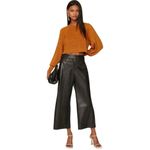 Esteban Cortazar cropped metallic top XS Gold Photo 1