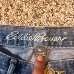 Eddie Bauer  Relaxed Boyfriend Distressed Blue‎ Jeans Women's Size 4 Photo 1