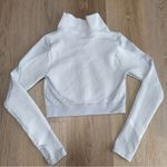 Athletic Zip Up Cropped Jacket Photo 2