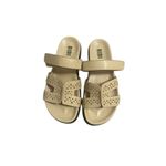 NEW Bibi Lou Cutout Slide Sandals Tan Size 6.5 Photo 4
