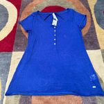 Aeropostale NWT Y2K Vintage Short Sleeve Henley Top Thin Burnout Purple Medium Photo 0