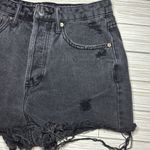 Wild Fable  High Rise Black Stretch Jean Shorts Photo 3