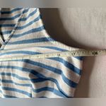 Old Navy Y2k Nautical Cotton Blue & White Summer Sleeveless Dress Photo 5