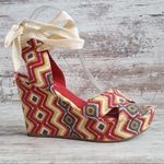 Unionbay Fun Summer Aztec print wedge Photo 0