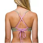 prAna Tulum Bikini Top Black Color Block Size S Photo 1