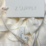 Z Supply  Ruffle Hoodie Dress in Cloud Dancer Photo 9