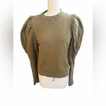 Ulla Johnson  Philo Khaki Green Knit sweater size medium Photo 1