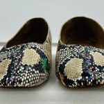 Madewell The Cory D-Orsay Flat Snake Embossed Leather Women’s Size 6 Slip On Photo 3