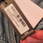 Pretty Little Thing  Indigo Blue Western Detail Wide Leg Jeans Size 12 Photo 4