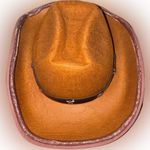 NWOT LED Light Up Cowboy Hat Brown Western Festival Hat Photo 3