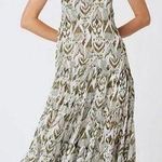 MISA Los Angeles Andromeda Dress Spring Ikat Print Large NWT Photo 0