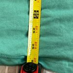 Catherine Malandrino Tokyo Fashion Feminine & bohemian green tunic with lace puff sleeves that tie MD Photo 6