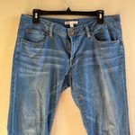 CAbi ANKLE JEANS LOW RISE WOMENS SIZE 6 MEDIUM BLUSH WASH DENIM Photo 1
