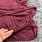 David's Bridal David’s Bridal size 14 wine colored long mesh one shoulder dress bridesmaid nwt Photo 5