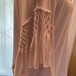 Chelsea &Theodore White Short sleeve Top with. Sleeves Size M Photo 9