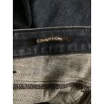 Talbots Women Size 4 Straight Leg Jean Dark Wash Stretch Denim Photo 3