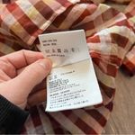 Miu Miu  plaid button down shirt Photo 7