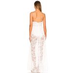 For Love & Lemons Lorena Maxi Dress White Lace XS Photo 7
