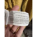 Abercrombie & Fitch Womens Yellow Wool Blend Oversized Open Cardigan Photo 6