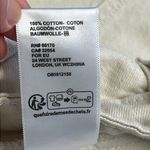 BDG  Tapered Baggy High Rise Cream Distressed Jeans, size 31 Photo 15