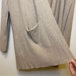 Baltic Born NEW Edison Open Front Knit Cardigan in Oatmeal Beige Sz Large Photo 8