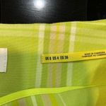 Maeve Anthropologie Skirty Godet Skort chartreuse green plaid size 4 NEW Photo 5