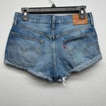Levi's 501 Denim Western Festival Cowgirl Coquette Womens Mini Shorts Size 27 Photo 3