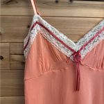 Old Navy Y2K  Size Small Coquette Romantic Lace Bow Stretchy Babydoll Tank Top Photo 6