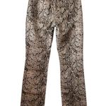 Reformation  Peyton snakeskin print jeans Size 26 Photo 2