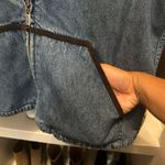 Christopher & Banks Vintage  Denim Sherpa Vest Photo 1