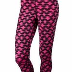 Nike 3/4 Printed Relay Crop Running Pants DRI-FIT Size XS 645610-667 Photo 0