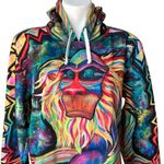 Electro Threadz Meditating Rafiki Unisex Hoodie, Sz L Size L Photo 8