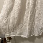 Crystal Doll  White Crochet Short Sleeve Crewneck Dress with Slip Size XSmall NWT Photo 2