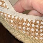 UGG  Indah Polka Dot Burlap Slip-On Flats Size 7 Photo 7