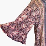 Soft Surroundings  Veneto Brown Metallic Topper‎ Cardigan Sz L Photo 5