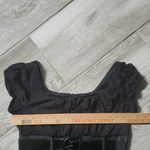 BCX Y2K Pinstripe Bottom Cap Sleeve Fitted Belt Dress with Cap Sleeves Photo 8