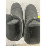 Womans Weathermates Julia Size 7 M Black Quilted Lined Zip Up Ankle Snow Boots Photo 6