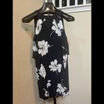 Eclair navy blue floral sleeveless dress sz XS Blue Photo 5
