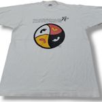 Fruit of the Loom Vintage Shirt Size Large Peace And Dignity Journeys 1992 Print Unisex T-shirt Photo 0