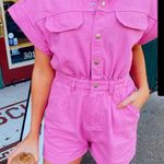 idem Ditto Denim Utility Romper Photo 1