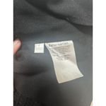 Reformation  Demi Black Square Neck Long Sleeve Top Size 2 Smocked Back Photo 3