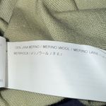 Adolfo Dominguez Women’s Sz Small Green Short Sleeve Top Merino Wool Photo 4