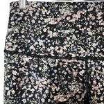 Lululemon  Wunder Under Crop II Roll Down Scallop Luxtreme in Floral Spritz Multi Photo 11
