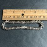 Vintage silver tone unisex‎ chainlink bracelet one size stretches Photo 6