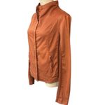Marrakech Women'sMotorcycle Jacket Full Zip Copper Brown Fitted Size‎ M Biker Size M Photo 2