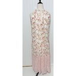 Drew Anthropologie  Naomi Tiered Maxi‎ Dress Floral Boho Chiffon Size Small Photo 2