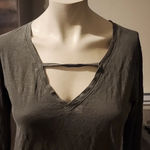 joe's jeans  V-NECK LONG SLEEVE TOP SIZE XS Photo 1