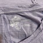 Anthropologie Pilcro Heritage Femme Short Sleeve Flutter Tee Lilac Size Small Photo 8