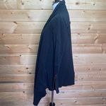 Free People  Black Open Waterfall Cardigan Size XS Photo 3